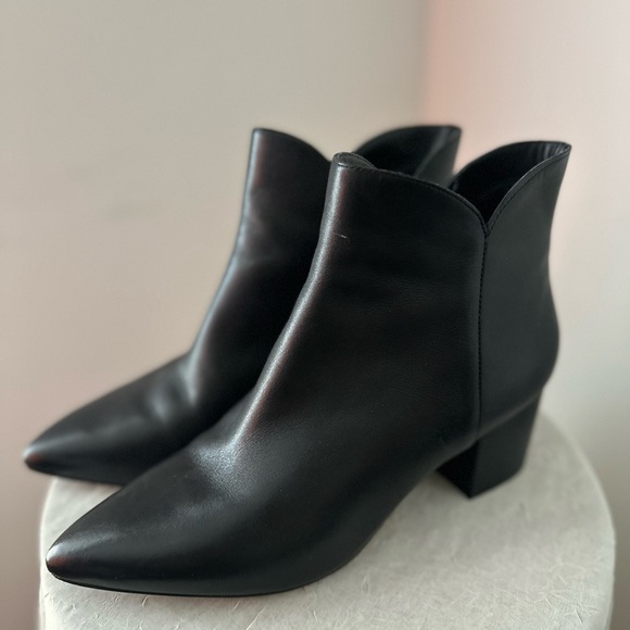 Cole Haan Women's Elyse black heeled ankle Bootie, 60mm - Picture 10 of 13